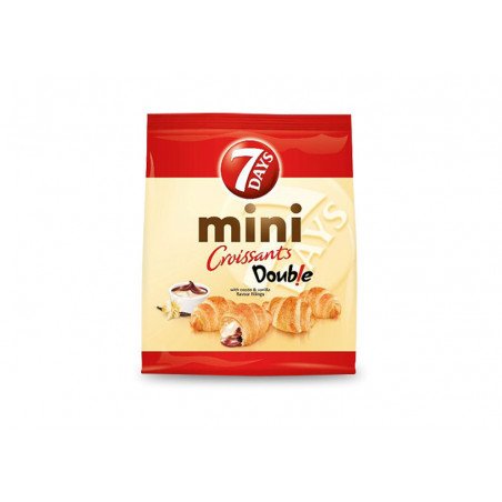 7DAYS MINI CACAO VANILIE 185G-MINICORNETTI CACAO&VANIGLIA