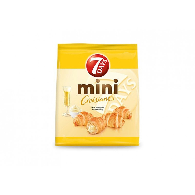 7DAYS MINI SAMPANIE 185G-MINICORNETTI SPUMANTE