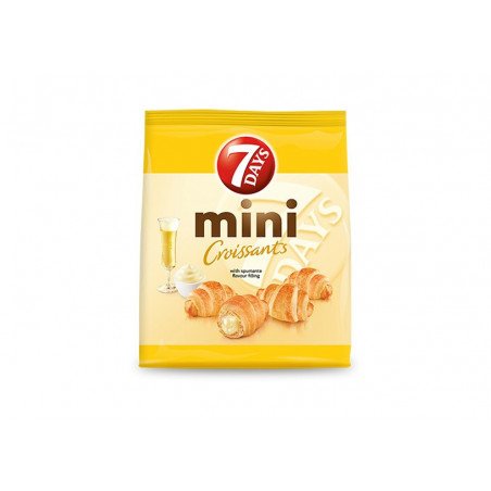 7DAYS MINI SAMPANIE 185G-MINICORNETTI SPUMANTE