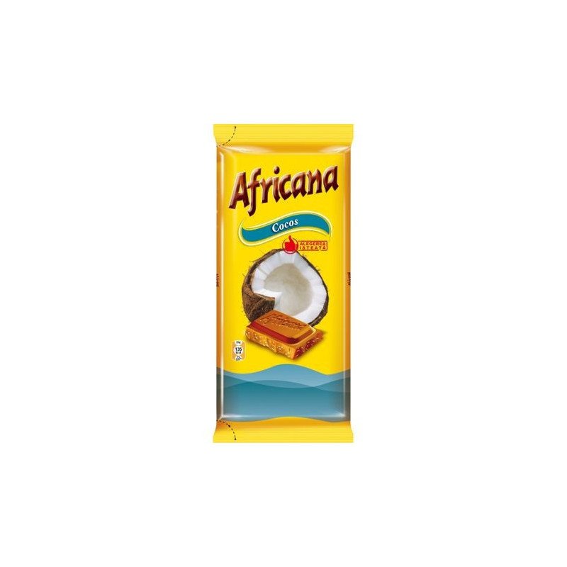 AFRICANA COCOS 90G 22/BAX-CIOCCOLATO