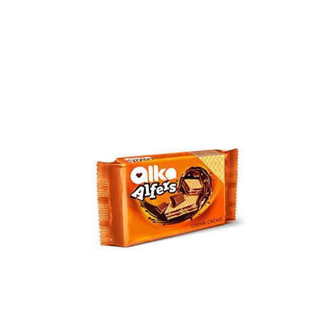 ALKA NAPOLITANE CU CACAO 170G 12/BAX -WAFFER CACAO