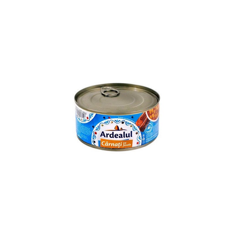 ARDEALUL CARNACIORI FASOLE 300G 6/BAX-SALSICCE CON FAGIOLI