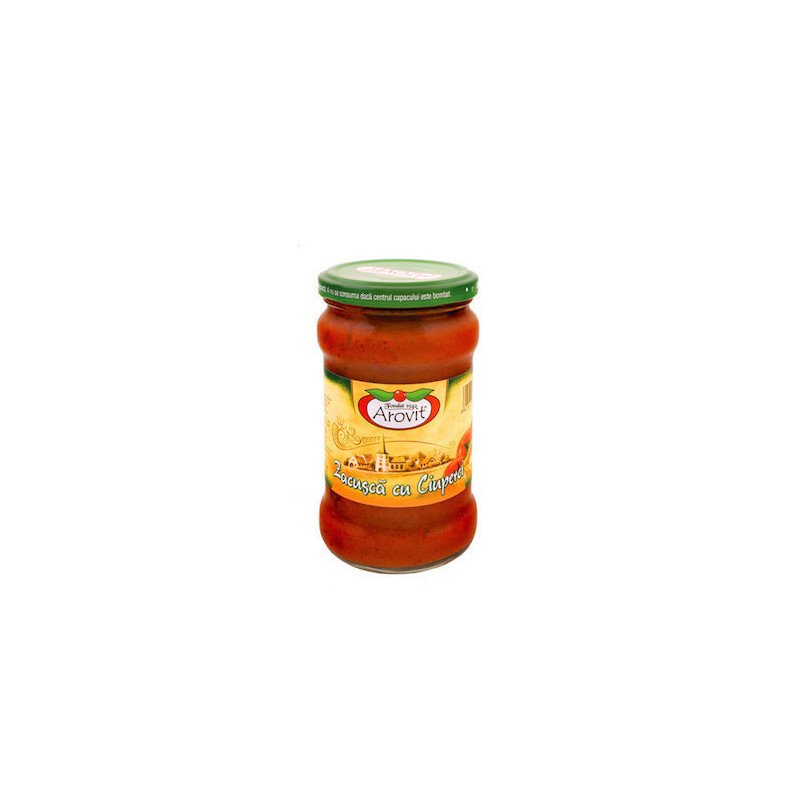 AROVIT ZACUSCA DE CIUPERCI 300G 6/BAX-GIARDINIERA FUNGHI