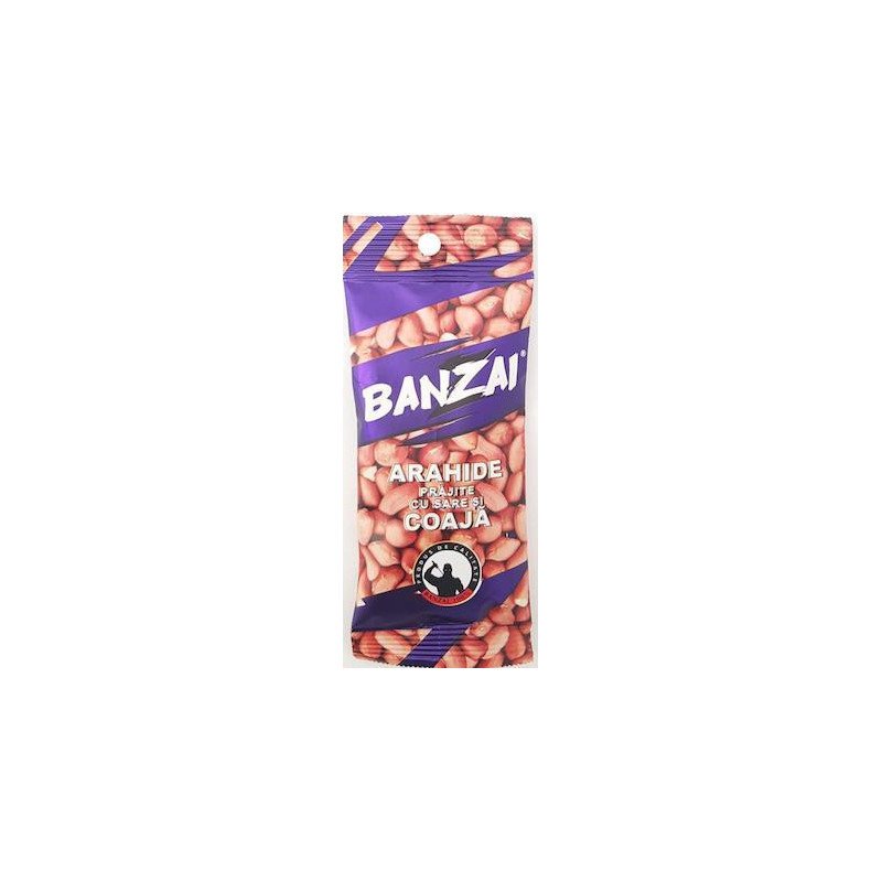 BANZAI ARAHIDE IN COAJA 70G 12/BAX-ARACHIDE