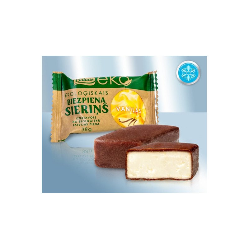 BATON BRANZA VANILIE GLAZURA CIOC. BIO 38GR/BAX24-DOLCE