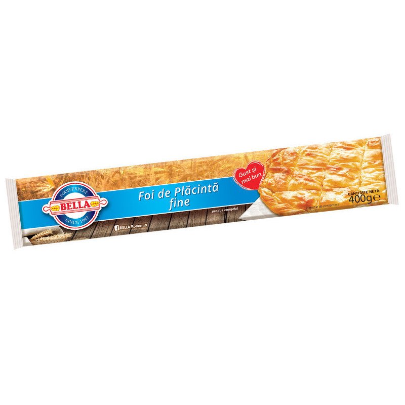 BELLA FOI PLACINTA 400 GR 18/BAX-SFOGLIE PER DOLCI PAND