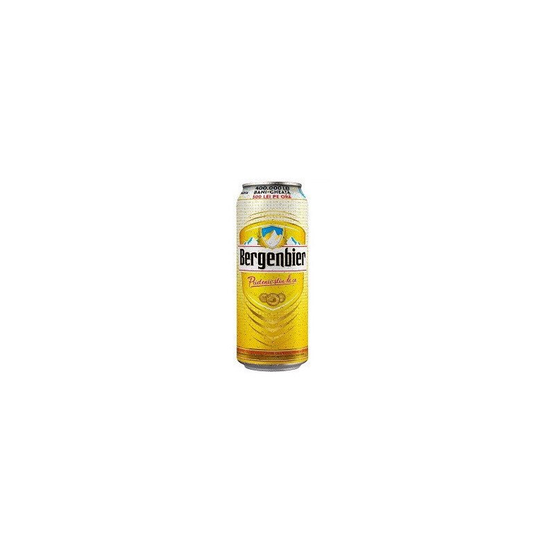 BERE DOZA BERGENBIER 0,5L-BIRRA LATTINA BERGENBIER
