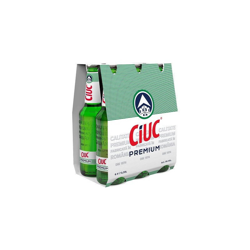 BERE STICLA CIUC PREMIUM 0,33L-BIRRA BOTIGLIA CIUC PREMIUM