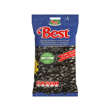 BEST SEMINTE NEGRE 1KG CU SARE 8/BAX-SEMI DI GIRASOLE-SEMI GIRASOLE