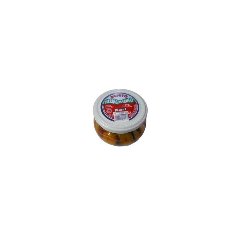 BONITO HERING MARINAT PICANT 270G-ARINGA MARINATA PICCANTE