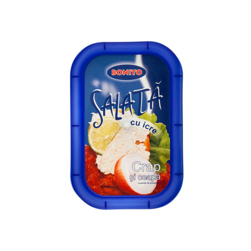 BONITO SALATA ICRE CRAP 150G 8/BAX-INSALATA DI UOVA DI CARPA