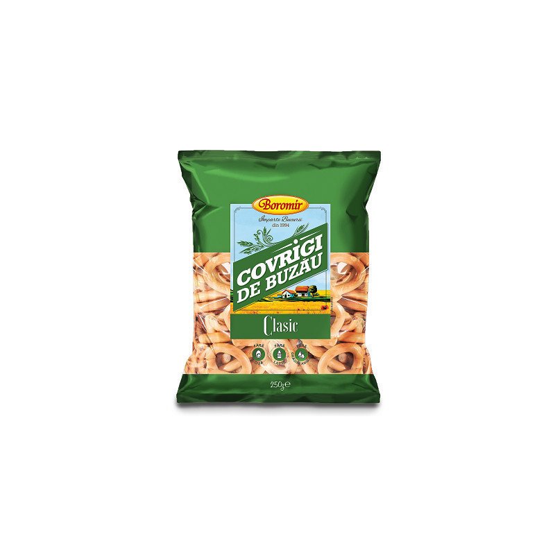 BOROMIR COVRIGI BUZOIENI FARA SARE 200G 21/BAX-BREZEL SENZA SALE