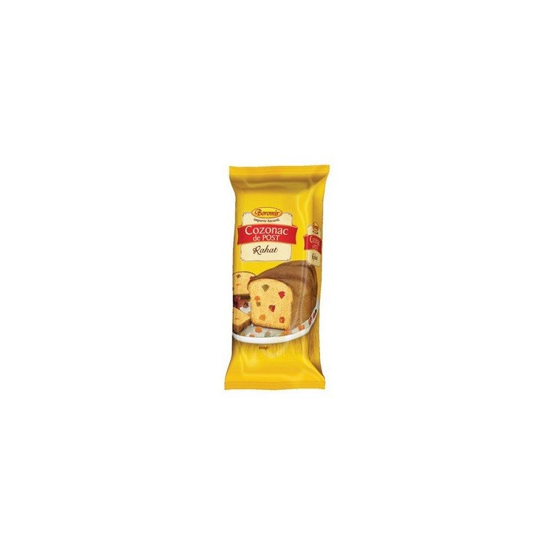 BOROMIR COZONAC  RAHAT DE POST 450G 8/BAX-DOLCE