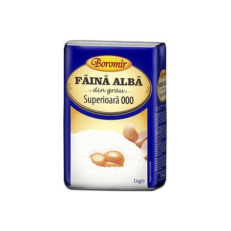 BOROMIR FAINA ALBA GRAU 000 1KG 10/BAX- FARINA DI GRANO 000