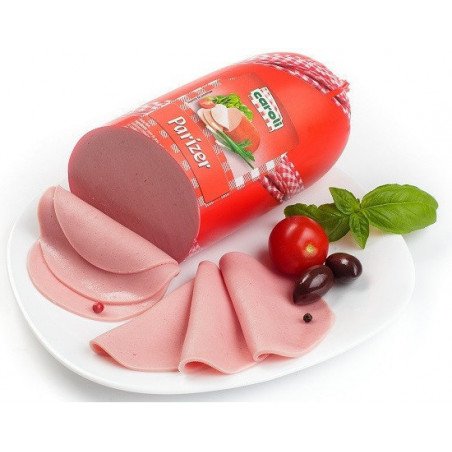 CAROLI PARIZER PORC 1KG /BAX10- PARISER SUINO