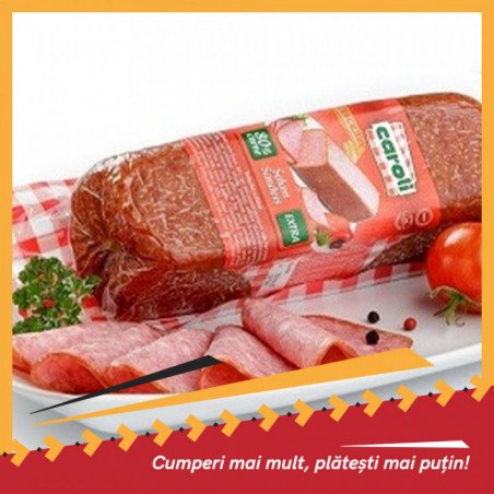 CAROLI SALAM SANDVIS EXTRA 450G (80%CARNE)/BAX25-SALUME PER SANWICH