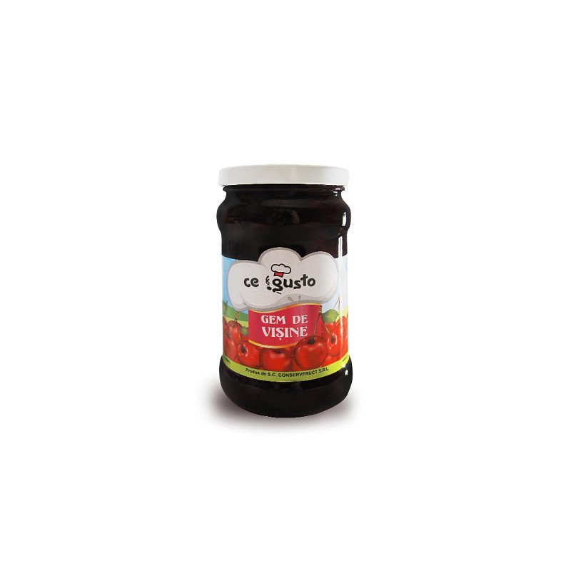 CEGUSTO GEM DE VISINE 370G 8/BAX-MARMELLATA AMARENE