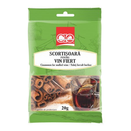 CIO SCORTISOARA BUCATI PENTRU VIN FIERT 20G 20/BAX-CANNELLA