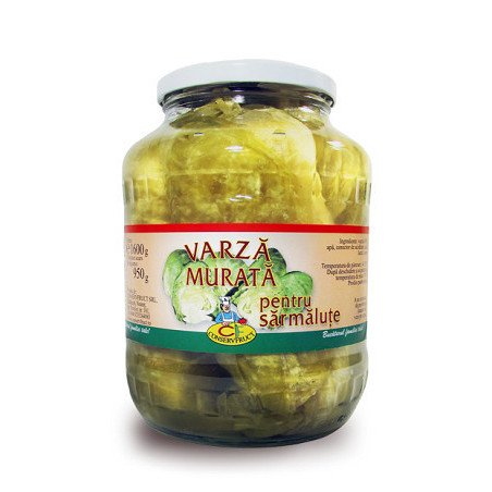 CONSERVFRUCT FOI VARZA BORCAN 1600G-FOGLIE VERZA SALAMOIA