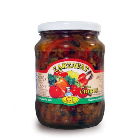 CONSERVFRUCT ZARZAVAT PT CIORBE 720G 6/BAX-VERDURE MINESTRE