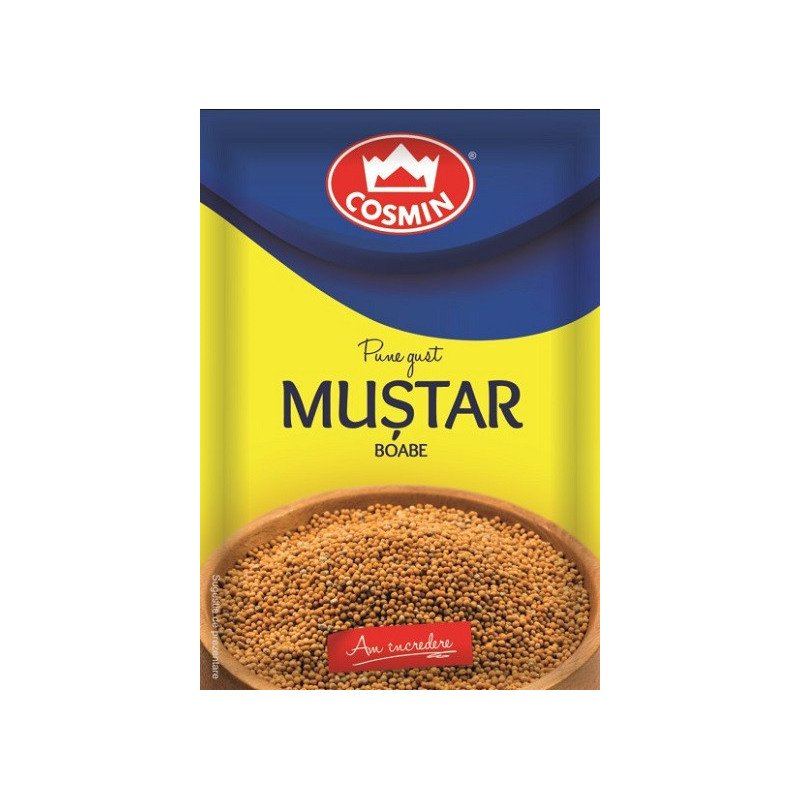COSMIN MUSTAR BOABE 15G 20/BAX-SEMI DI SENAPE