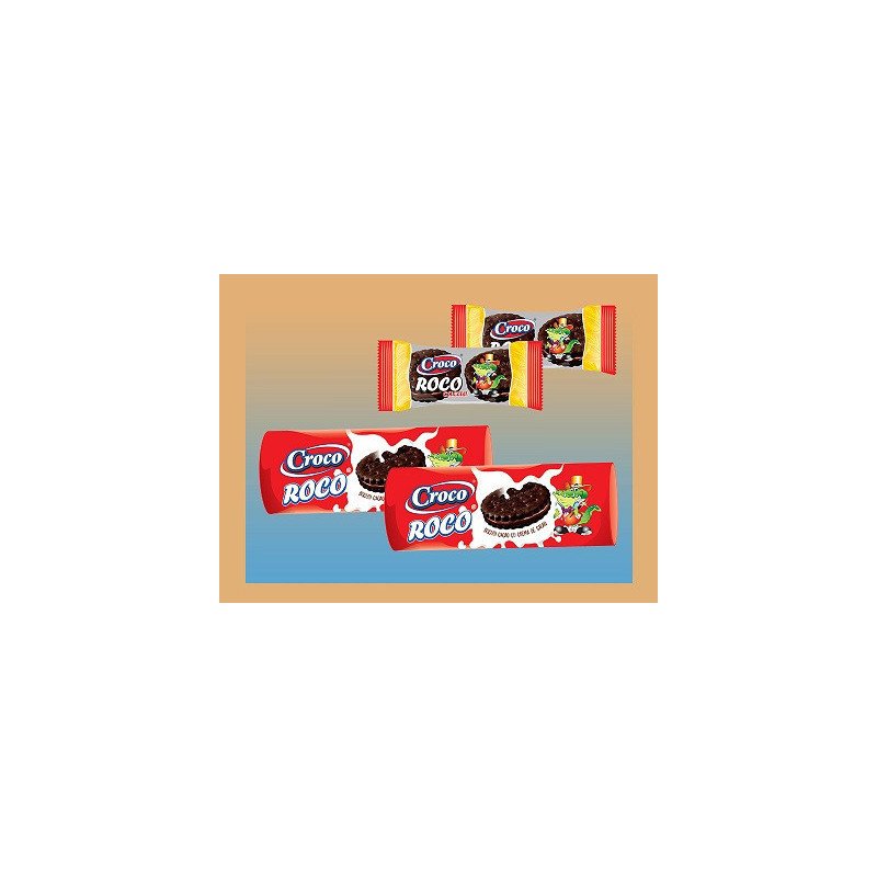 CROCO BISCUITI ROCO 150G CREMA CACAO  -BISCOTTI