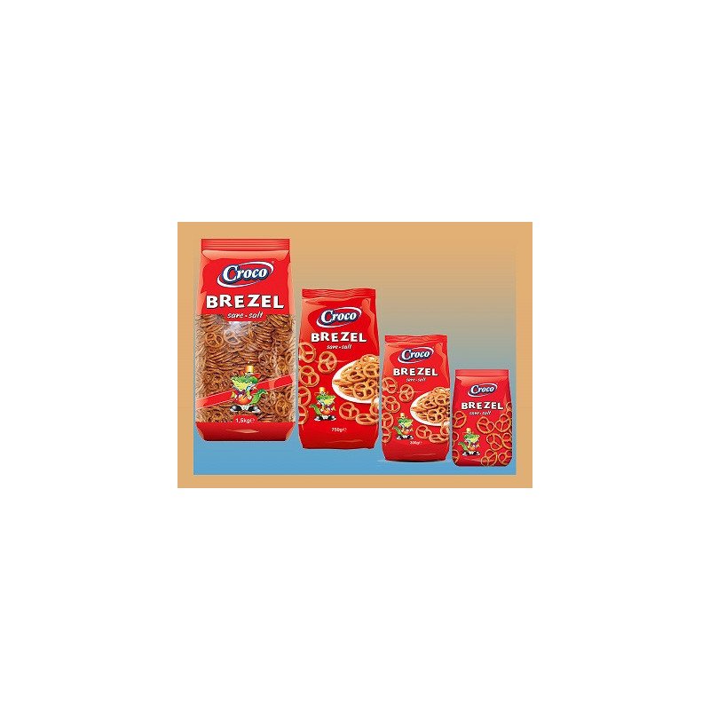CROCO BREZEL 300G CU SARE 12/BAX-BREZEL