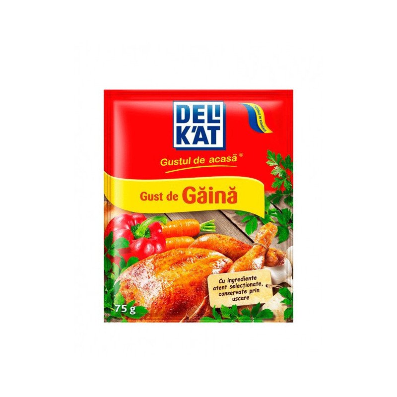 DELIKAT DE GAINA 75G 20/BAX-BASE PER ALIM. GALLINA