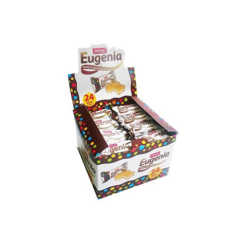 DOBROGEA EUGENIA D.LAPTE SI VANILIE 36G-BISCOTTI LATTE&VANIGLIA