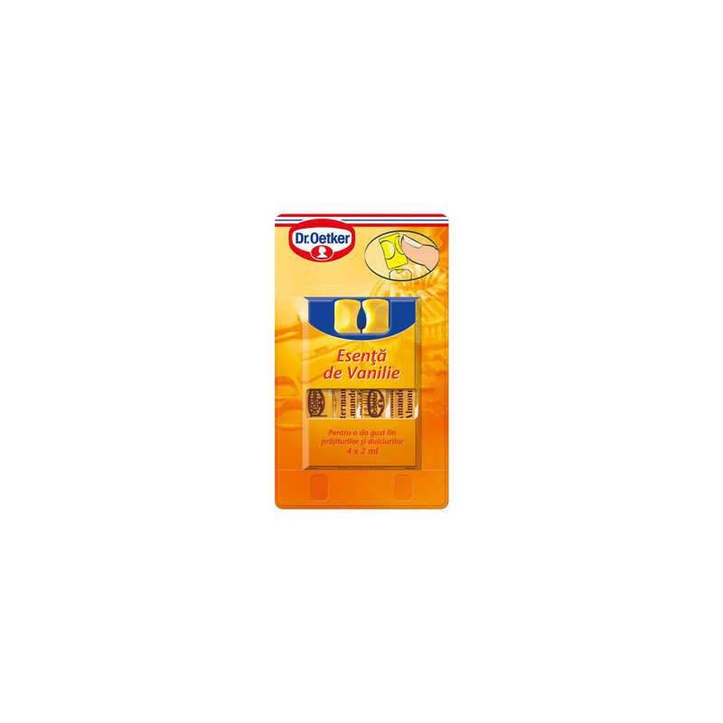 DR.OETKER ESENTA DE VANILIE 8G 16/BAX-ESSENZA VANIGLIA