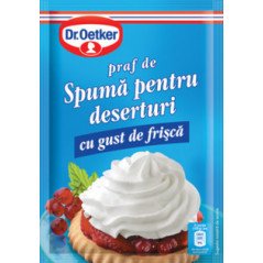 DR.OETKER SPUMA DESERT CU GUST FRISCA 48G 30/BAX-POLVERE PANNA