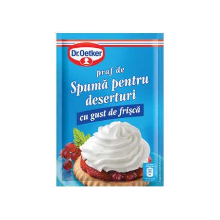 DR.OETKER SPUMA DESERT CU GUST FRISCA 48G 30/BAX-POLVERE PANNA