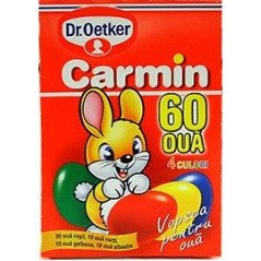 DR.OETKER VOPSEA DE OUA 4 CULORI CARMIN 20 ML 30/BAX-COLORANTE PER UOVA