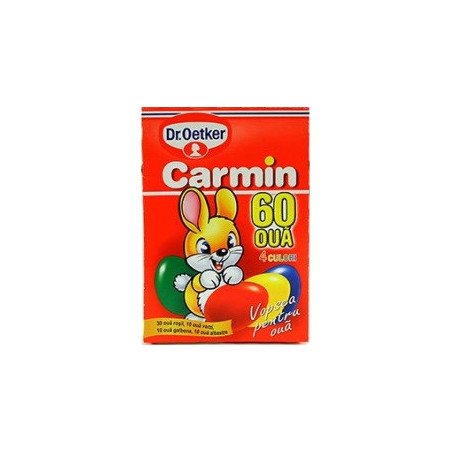 DR.OETKER VOPSEA DE OUA 4 CULORI CARMIN 20 ML 30/BAX-COLORANTE PER UOVA
