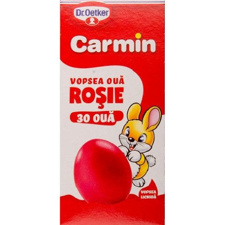 DR.OETKER VOPSEA DE OUA LICHIDA CARMIN ROSU 4.8ML 50/cut-COLORANTE PER UOVA