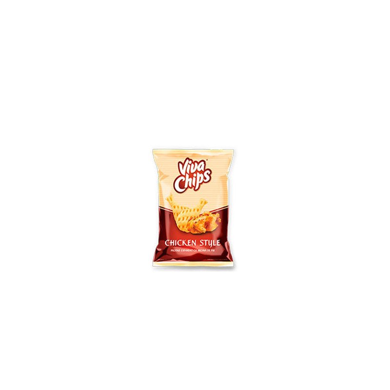 VIVA CHIPS CU PUI 100G-CHIPS AROMA POLLO