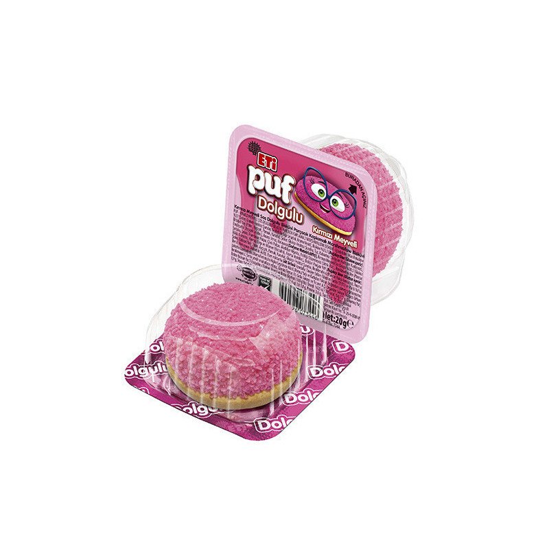ETI PUF CAPSUNI 18G 48/BAX-MERENDINA FRAGOLE