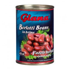 GIANA FASOLE ROSIE BORLOTTI SARAMURA 400G -FAGIOLINI BORLOTTI SALAMOIA