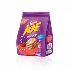 JOE NAPOLITANE CACAO 160G 12/BAX-WAFFER CACAO