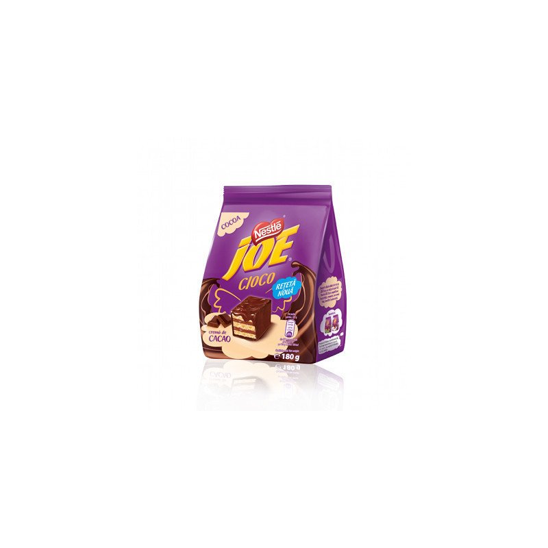JOE NAPOLITANE GLAZURATE CIOCOLATA 160G 12/BAX-WAFFER CIOCCOLATO