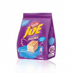 JOE NAPOLITANE VANILIE 160G 12/BAX-WAFFER VANIGLIA