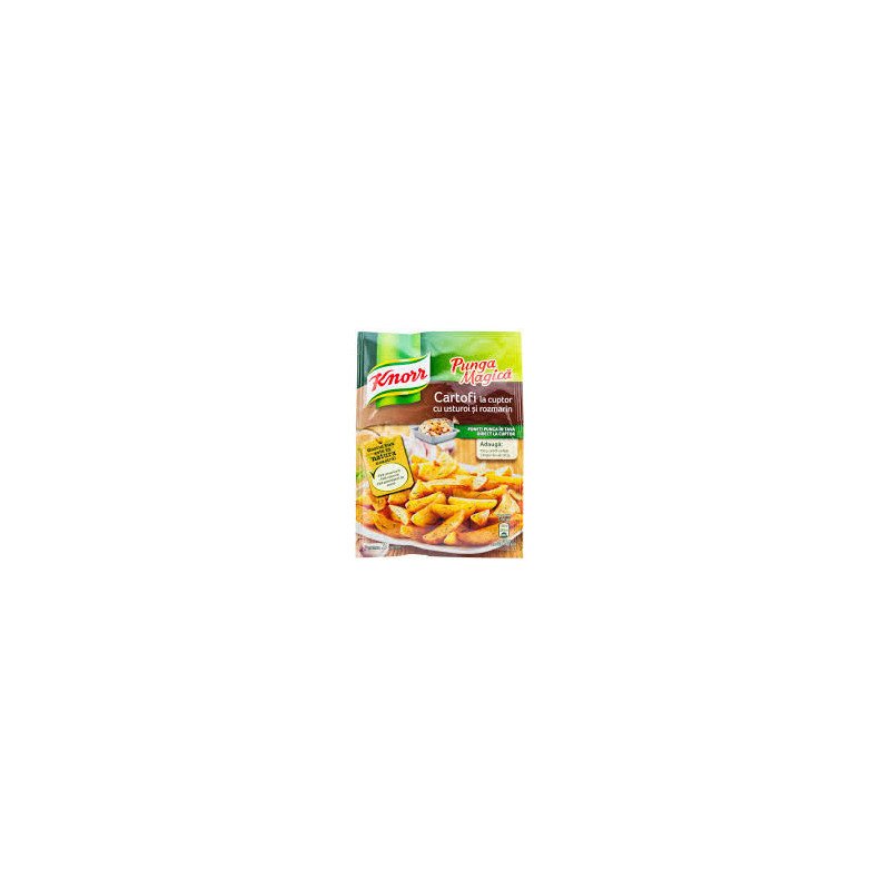 KNORR PUNGA MAGICA PT CARTOFI 30G 20/BAX-BUSTA MAGICA PATATE