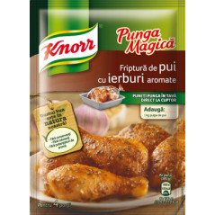KNORR PUNGA MAGICA PUI CU IERB.AROM.30G 20/BAX-BUSTA M.POLLO CON ERBE