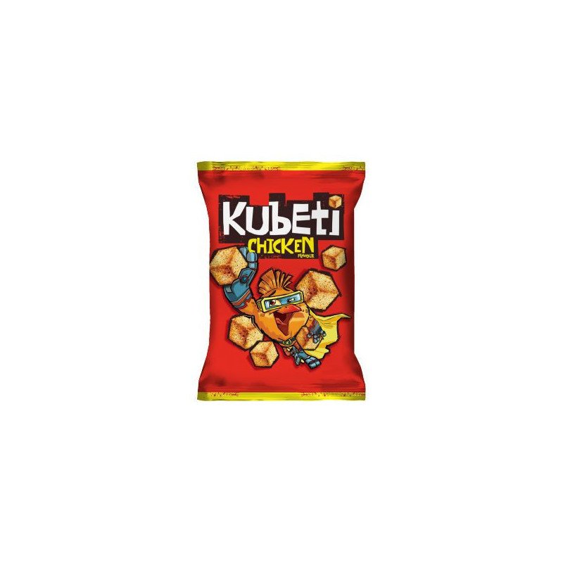 KUBETI KUBZ PUI 40G 24/BAX-SNAKS POLLO