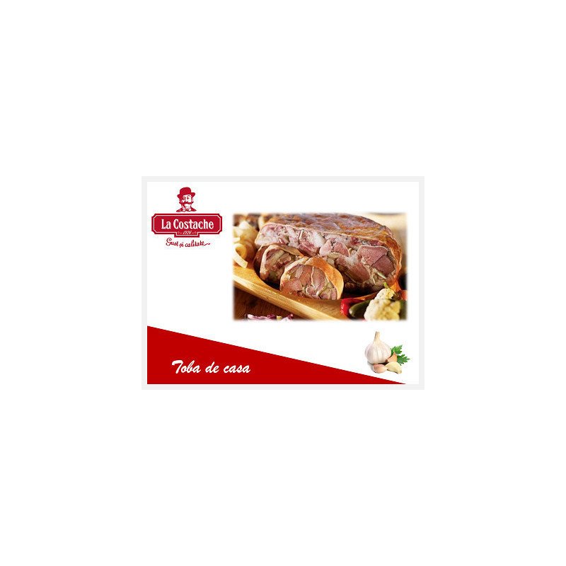 LA COSTACHE TOBA  DE CASA  400G VID - SOPRESSATA DI CASA SUINO BU.