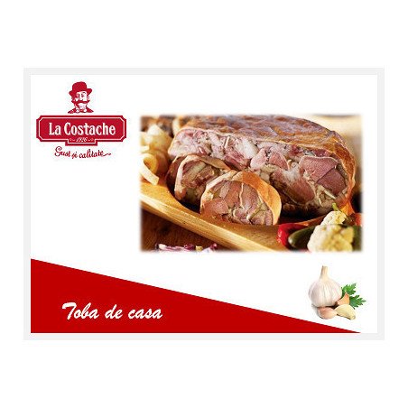 LA COSTACHE TOBA DE CASA 400G VID - SOPRESSATA DI CASA SUINO BU.