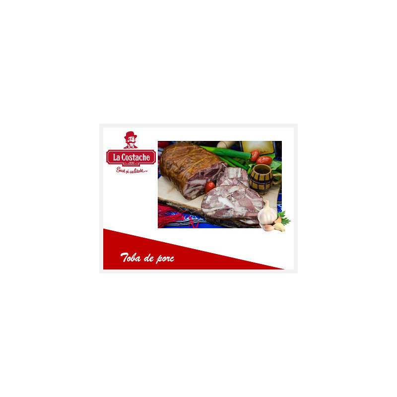 LA COSTACHE TOBA TARANEASCA DE PORC 400G VID - SOPRESSATA CONTADINA SUINO BU.