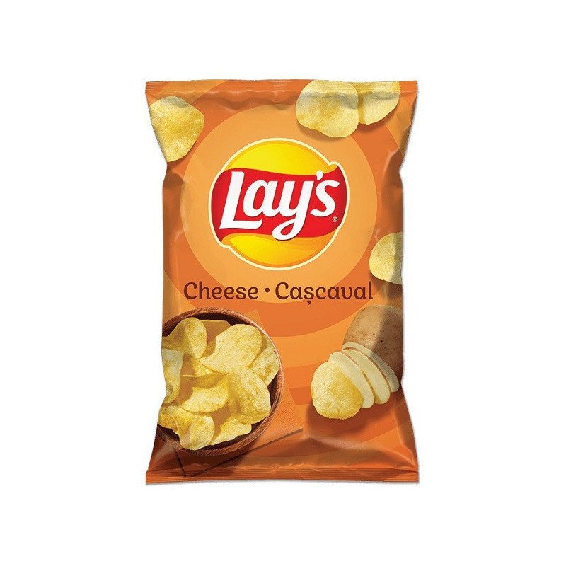 LAYS CHIPS CASCAVAL 60G 25/BAX-CHIPS
