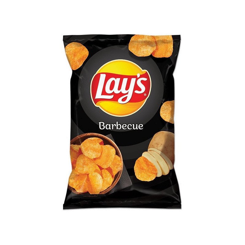 LAYS CHIPS BARBEQUE 60G 25/BAX-CHIPS