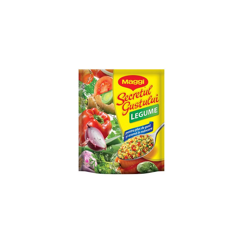 MAGGI SECRETUL GUSTULUI DE LEGUME 75G 20/BAX-BASE/ALIMENTI LEGUMI